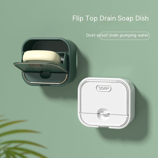 Household Fashion Flip Soap Dish